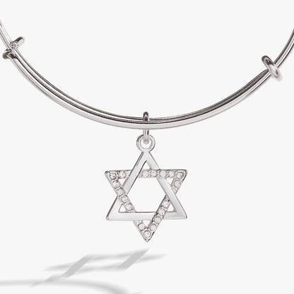 Alex and Ani Holiday Star of David Bangle