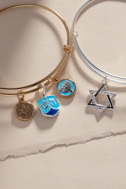 Alex and Ani Holiday Star of David Bangle