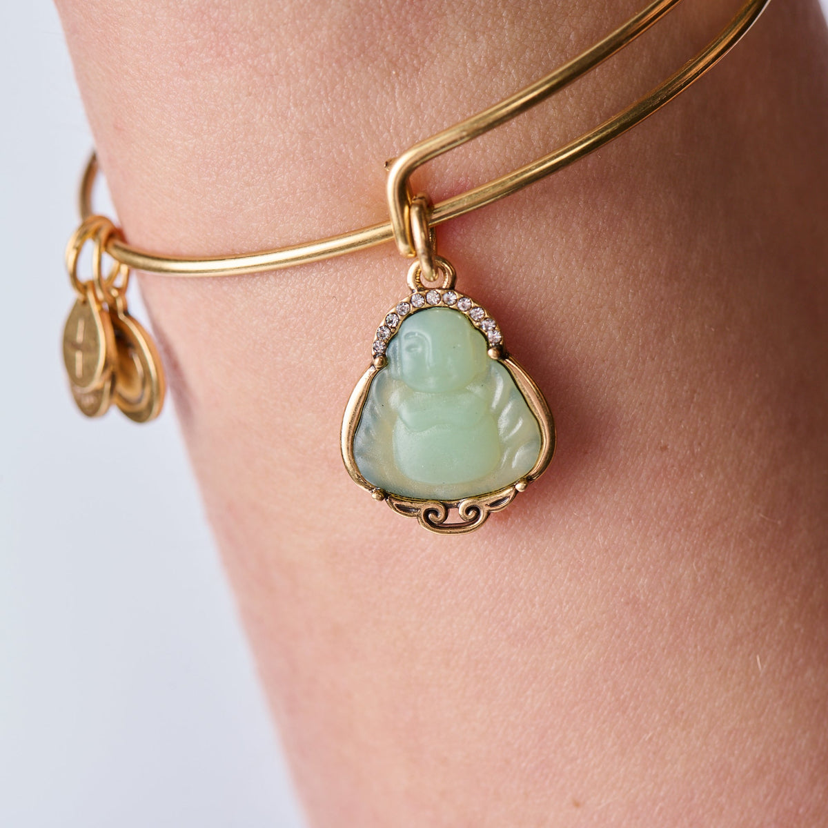Alex and Ani Buddha Charm Bangle