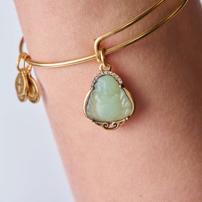 Alex and Ani Buddha Charm Bangle