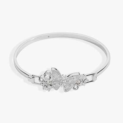 Alex and Ani Glass Butterfly Tension Bangle