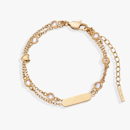 Alex and Ani Heart Chain Adjustable Bracelet