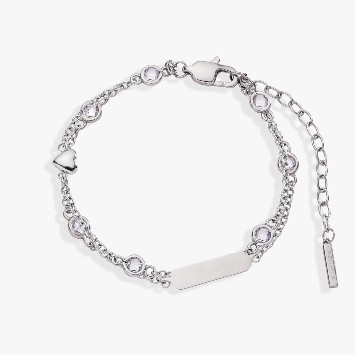 Alex and Ani Heart Chain Adjustable Bracelet