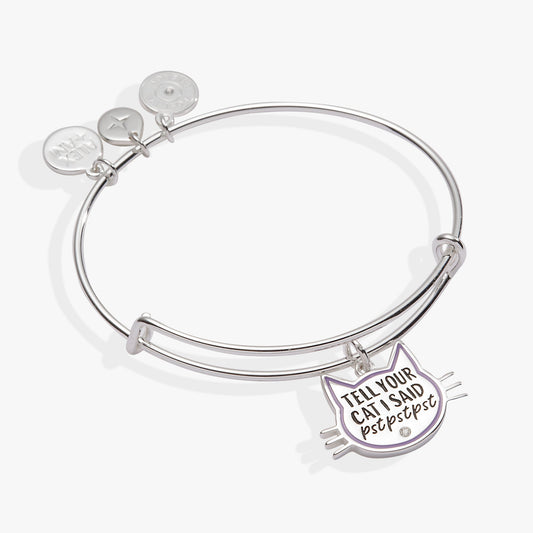 Alex and Ani Tell Your Cat I Said Pst Pst Pst Bangle