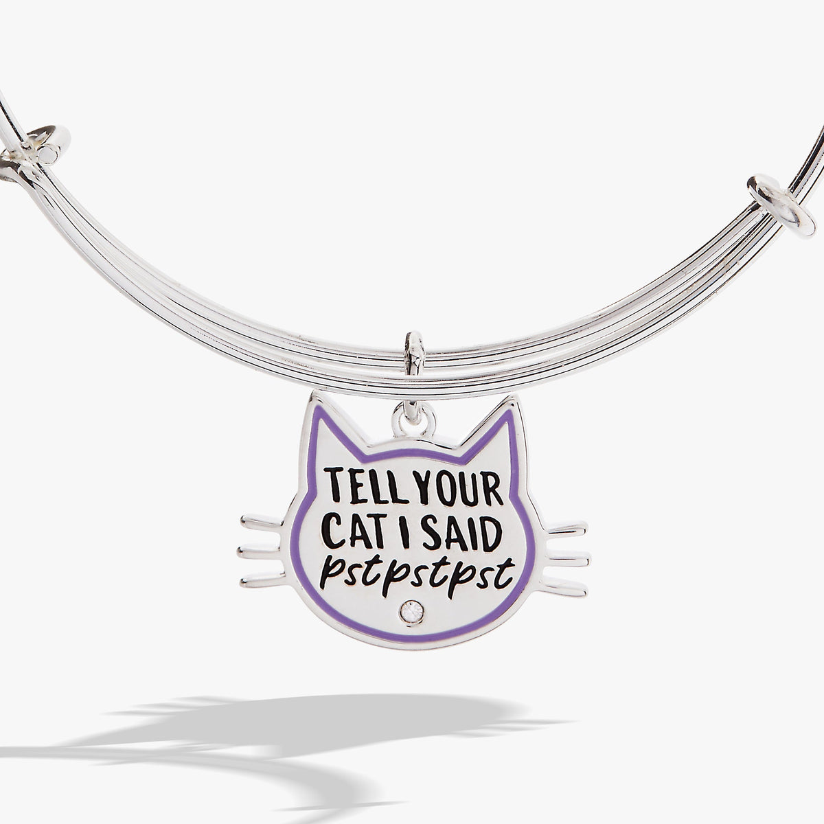 Alex and Ani Tell Your Cat I Said Pst Pst Pst Bangle
