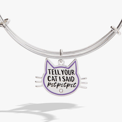 Alex and Ani Tell Your Cat I Said Pst Pst Pst Bangle