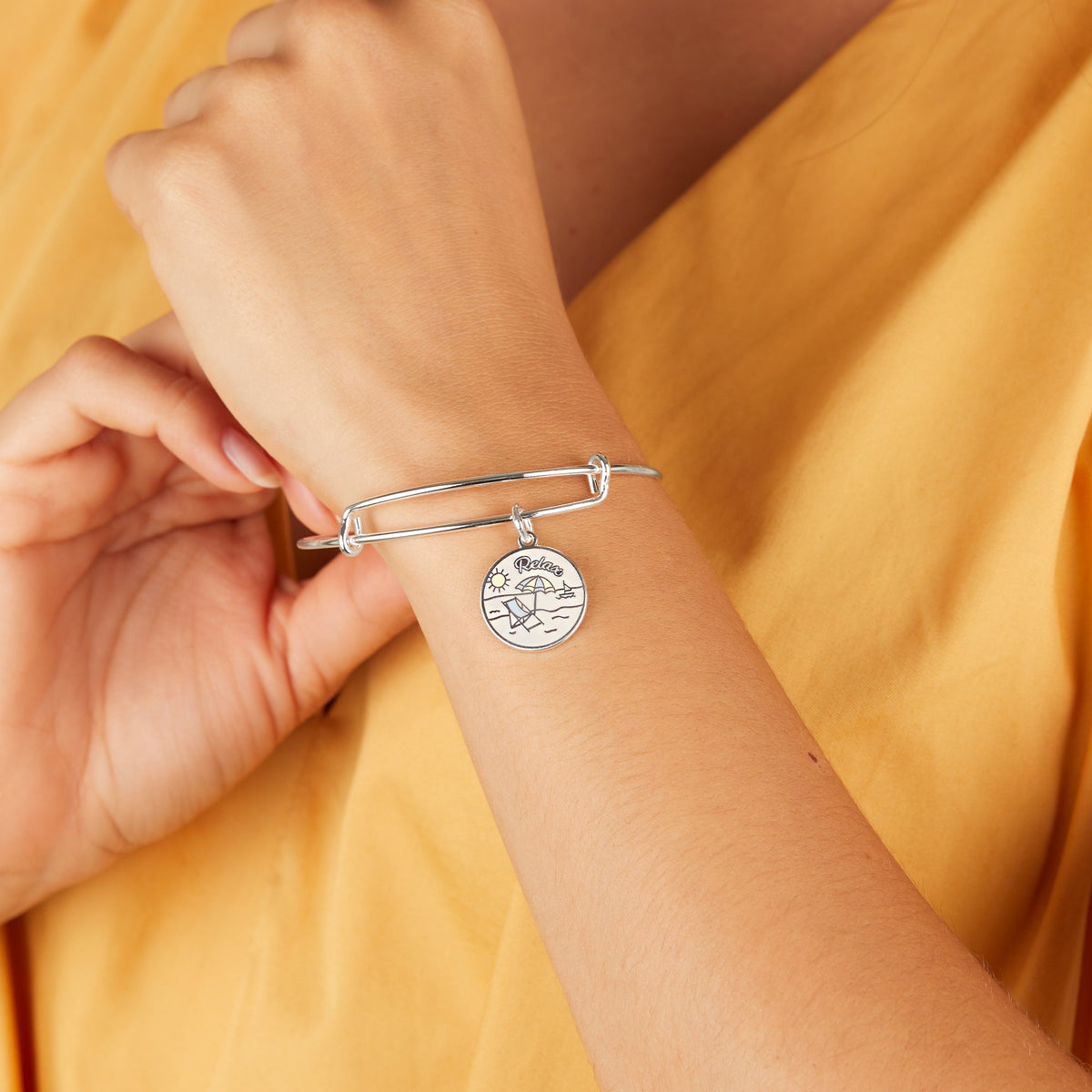 Alex and Ani Happy Retirement' Charm Bangle - Alex and Ani