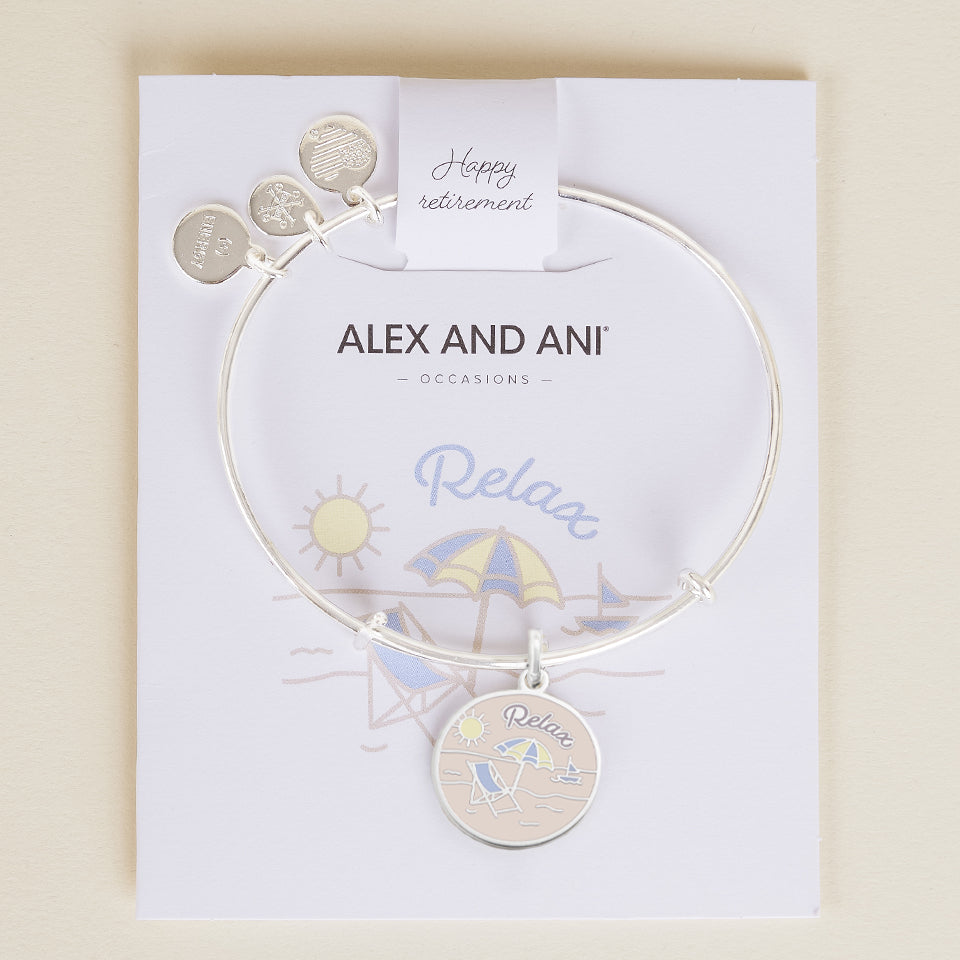 Alex and Ani Happy Retirement' Charm Bangle - Alex and Ani