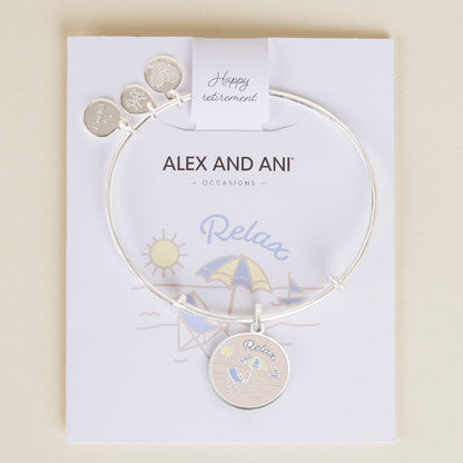 Alex and Ani Happy Retirement' Charm Bangle - Alex and Ani