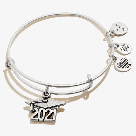 Alex and Ani 2021 Graduation Cap Charm Bangle - Alex and Ani