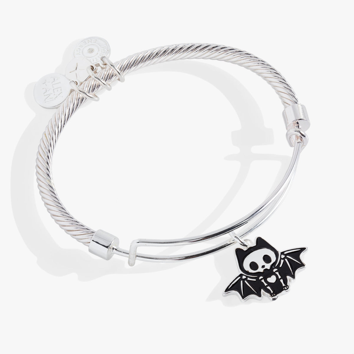 Alex and Ani Bat Skeleton Bangle Bracelet