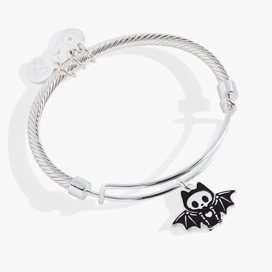 Alex and Ani Bat Skeleton Bangle Bracelet
