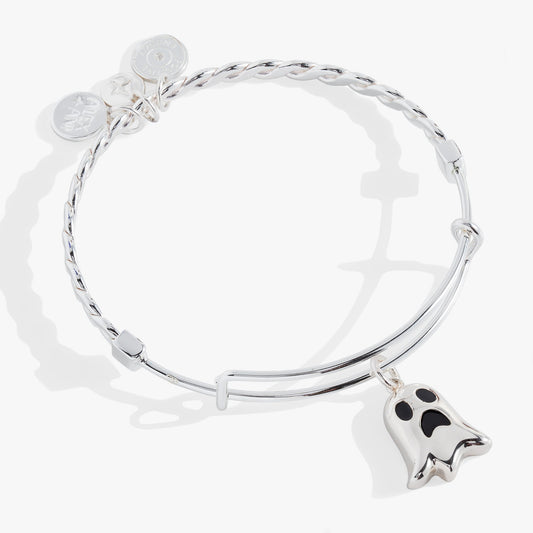 Alex and Ani Ghost 'Only Here for the Boos' Textured Bangle