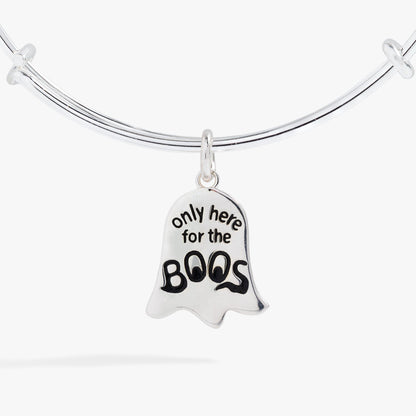 Alex and Ani Ghost 'Only Here for the Boos' Textured Bangle