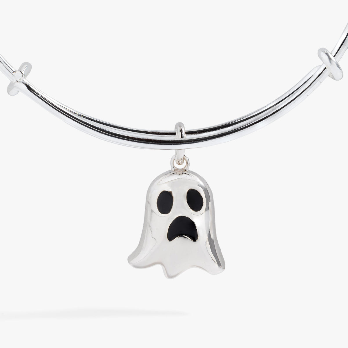 Alex and Ani Ghost 'Only Here for the Boos' Textured Bangle
