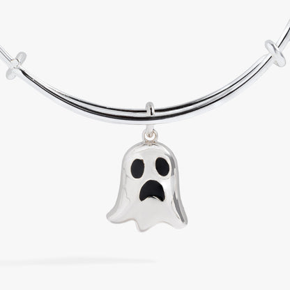Alex and Ani Ghost 'Only Here for the Boos' Textured Bangle