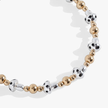 Alex and Ani Mushroom Beaded Bangle