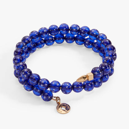 Alex and Ani Moon Magic Beaded Wrap Bracelet