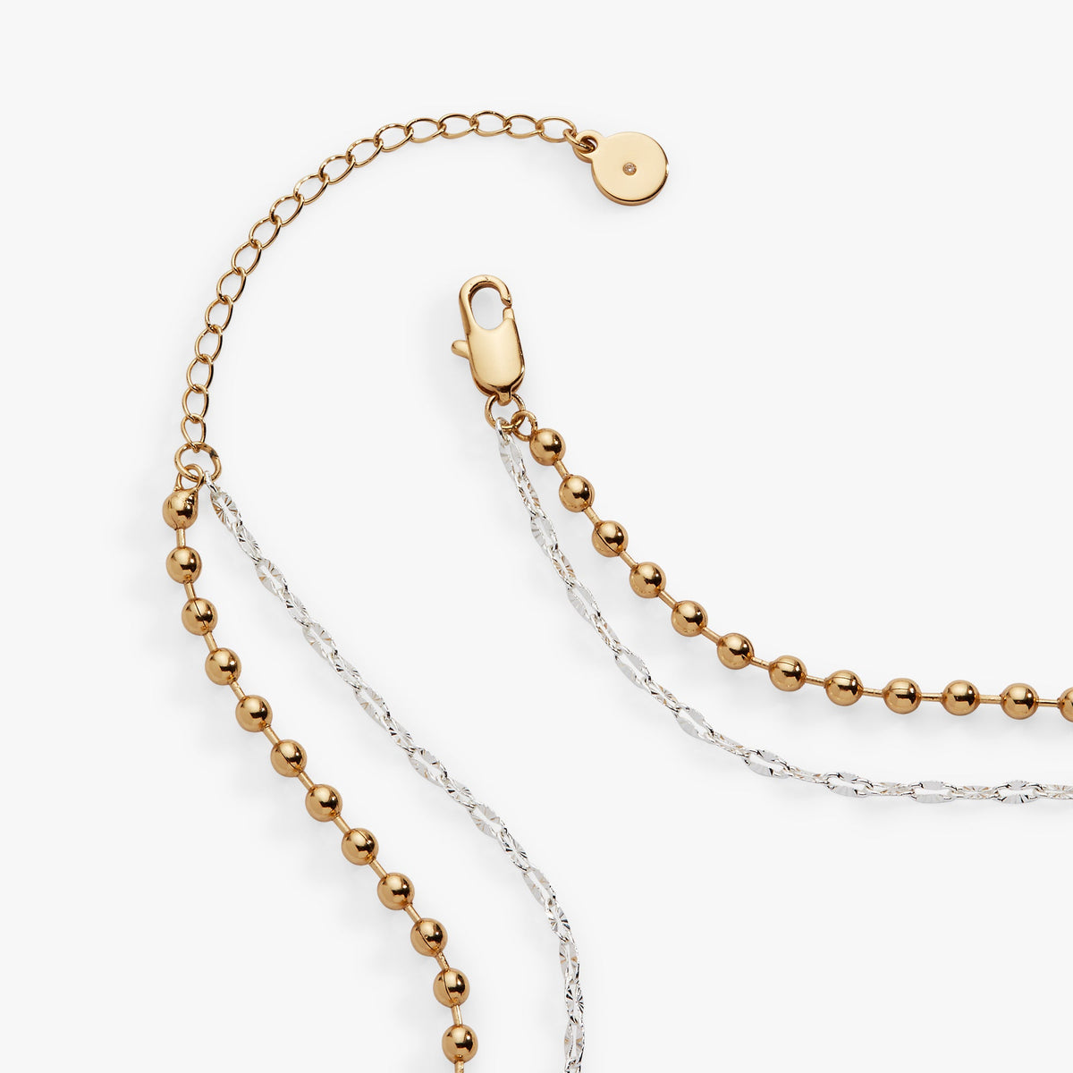 Alex and Ani Moon Magic 2 Row Charm Necklace