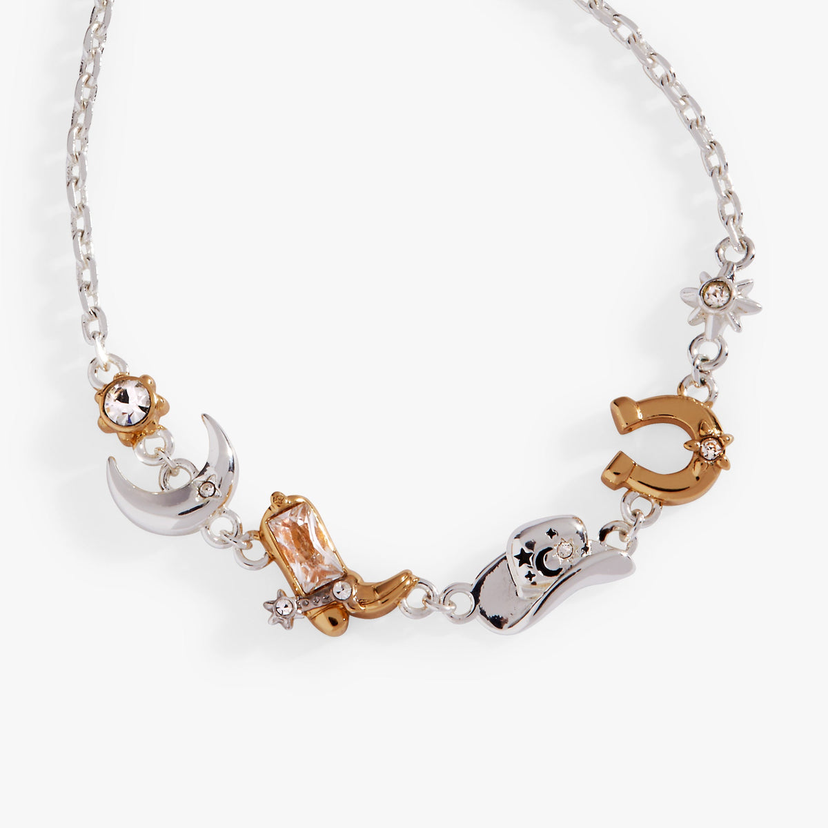 Alex and Ani Cosmic Cowgirl Inline Charm Bracelet