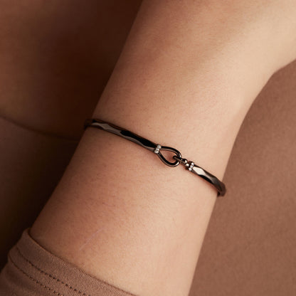 Alex and Ani Faceted Hook Tension Bracelet
