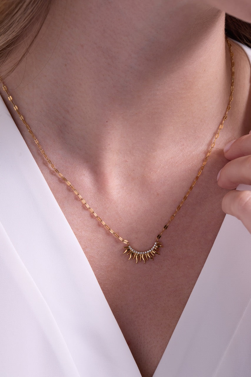 Alex and Ani Sun Ray Necklace