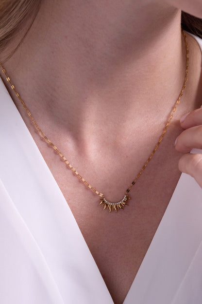 Alex and Ani Sun Ray Necklace