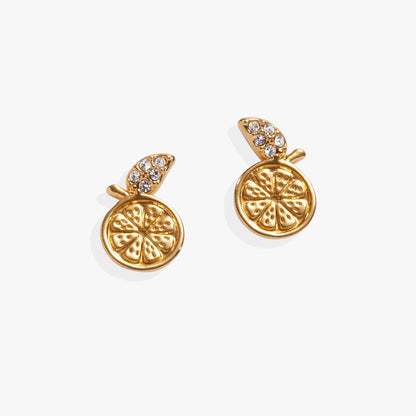 Alex and Ani Summer Fruits Orange Slice Stud