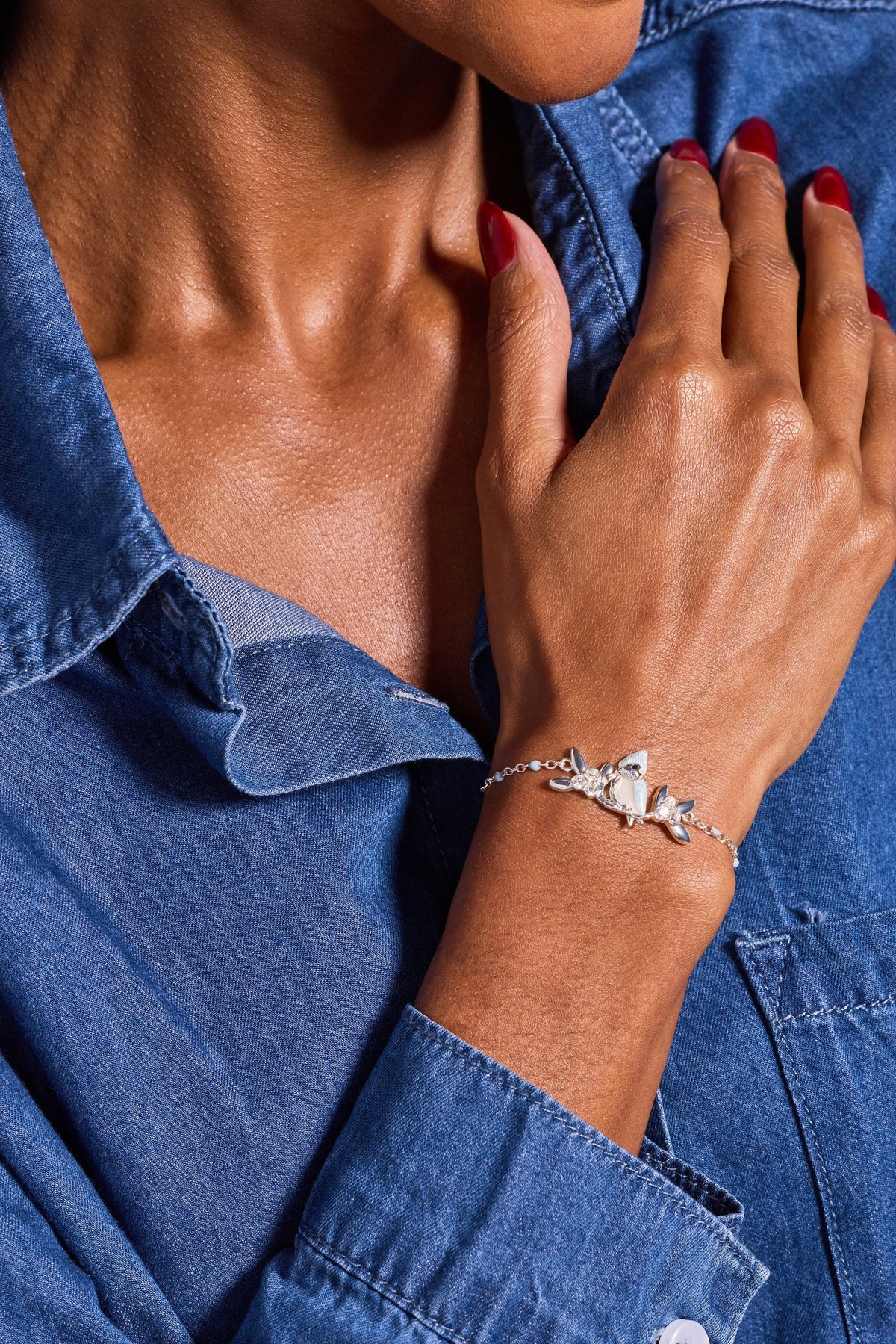 Alex and Ani Tufted Titmouse Bracelet