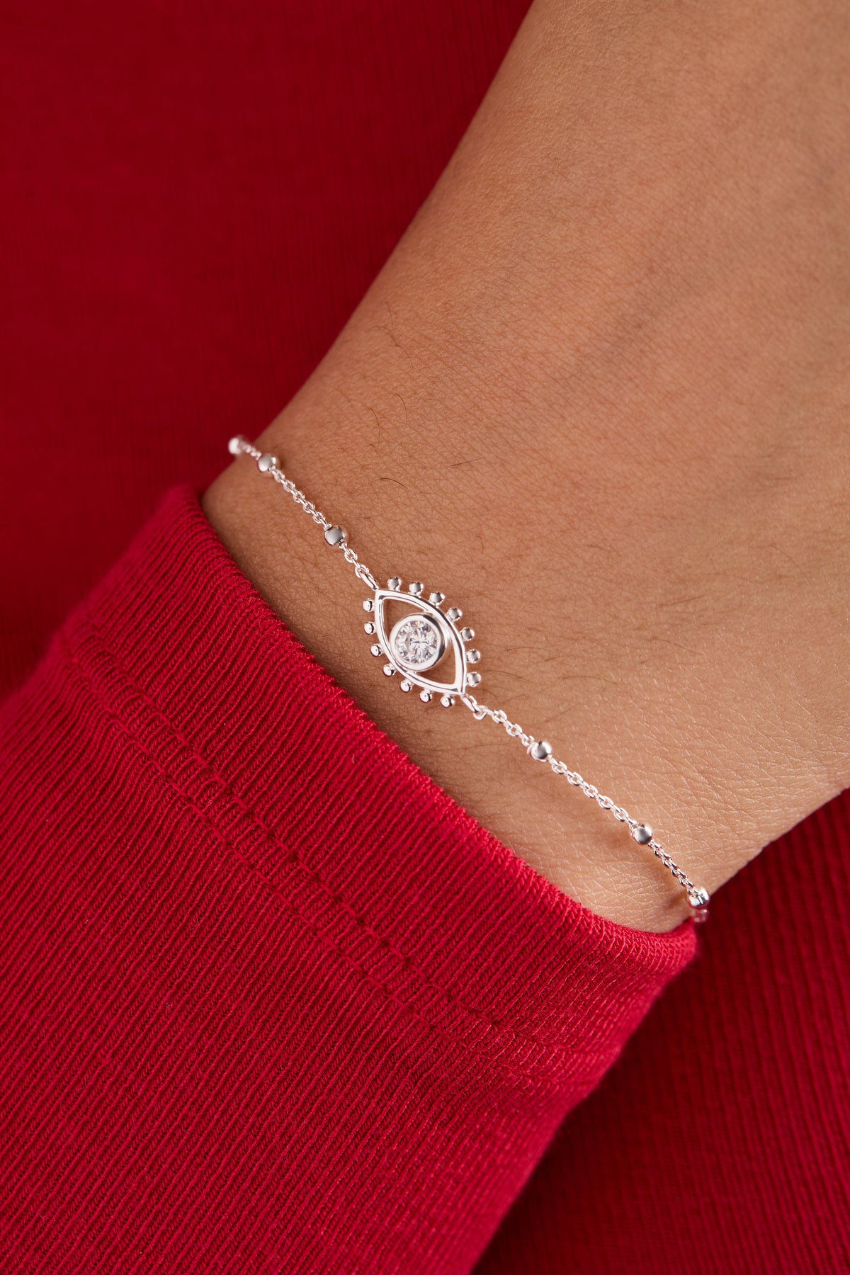 Alex and Ani Evil Eye Inline Bracelet
