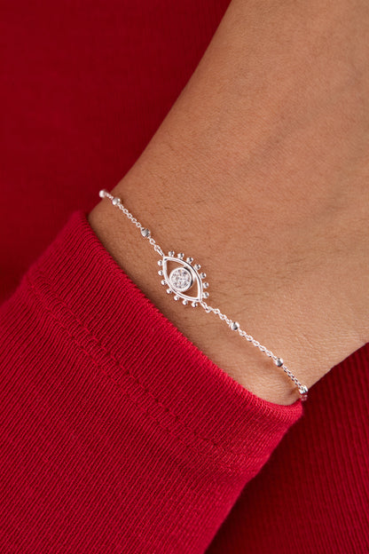 Alex and Ani Evil Eye Inline Bracelet