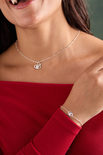 Alex and Ani Evil Eye Inline Bracelet