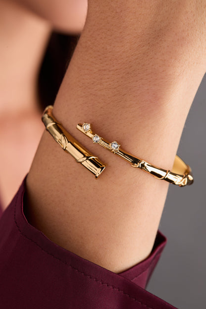 Alex and Ani Harry Potter™ Hermione Wand Bypass Cuff