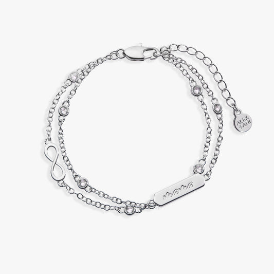 Alex and Ani Mama Infinity Adjustable Bracelet