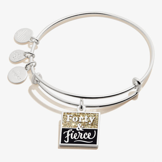 Alex and Ani Forty & Fierce Charm Bangle - Alex and Ani