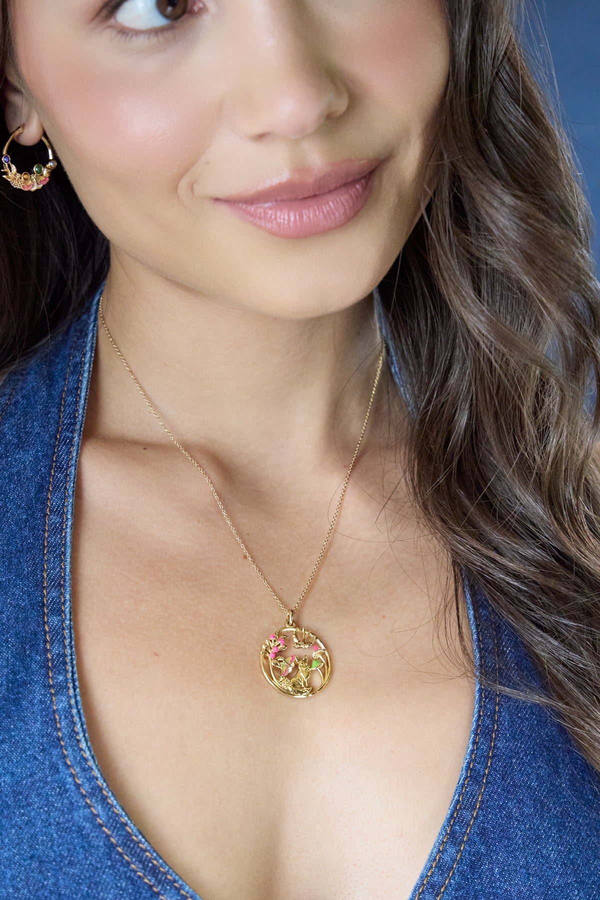 Alex and Ani Mixed Woodland Pendant Necklace