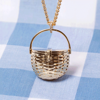 Alex and Ani Picnic Basket Pendant