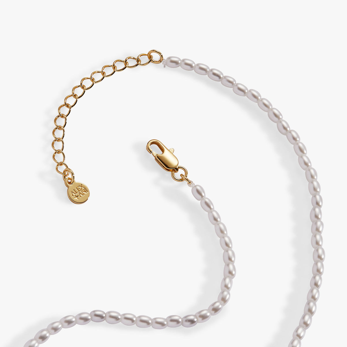 Alex and Ani Moonlight Beach Pearl Charm Necklace