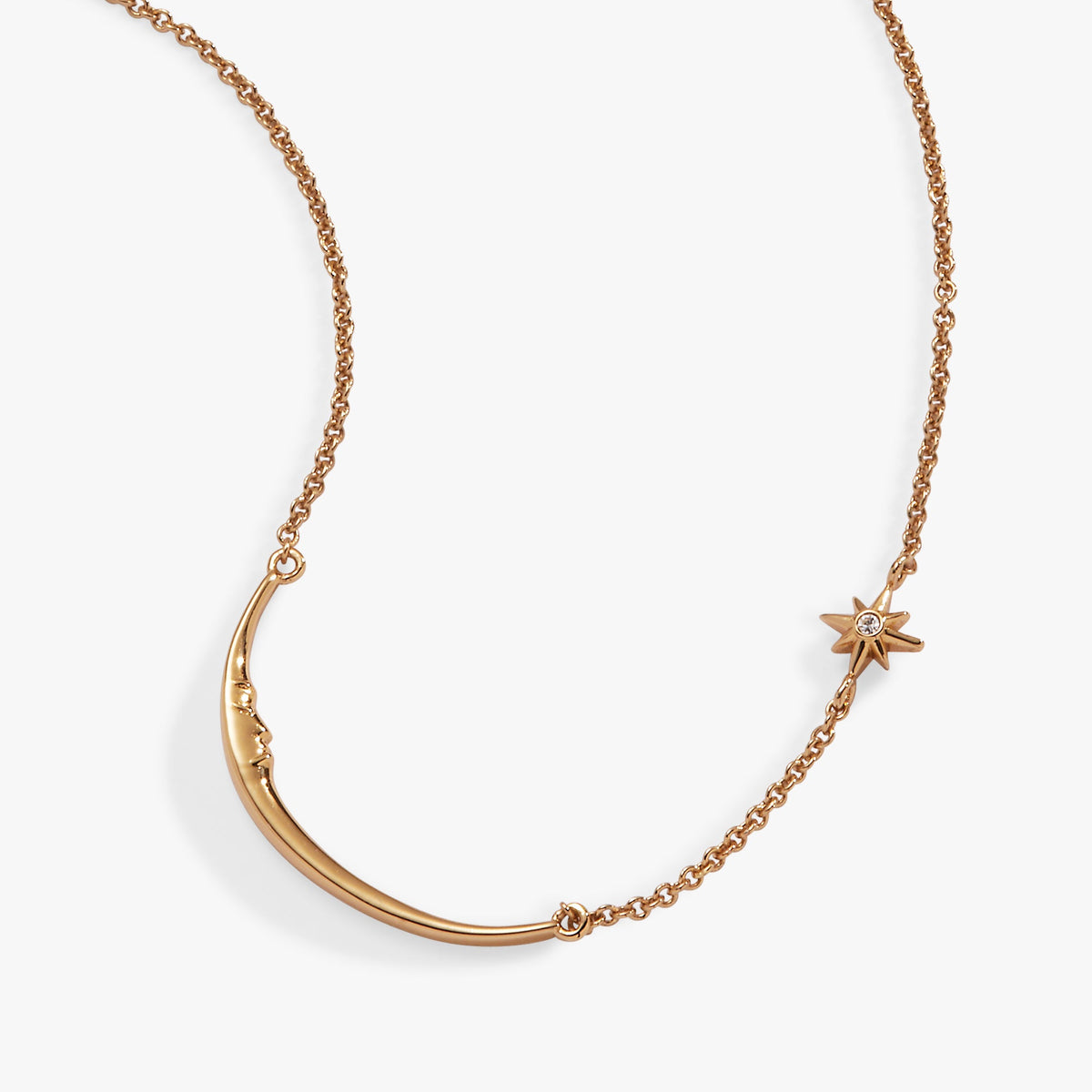 Alex and Ani Crecent Moon Necklace