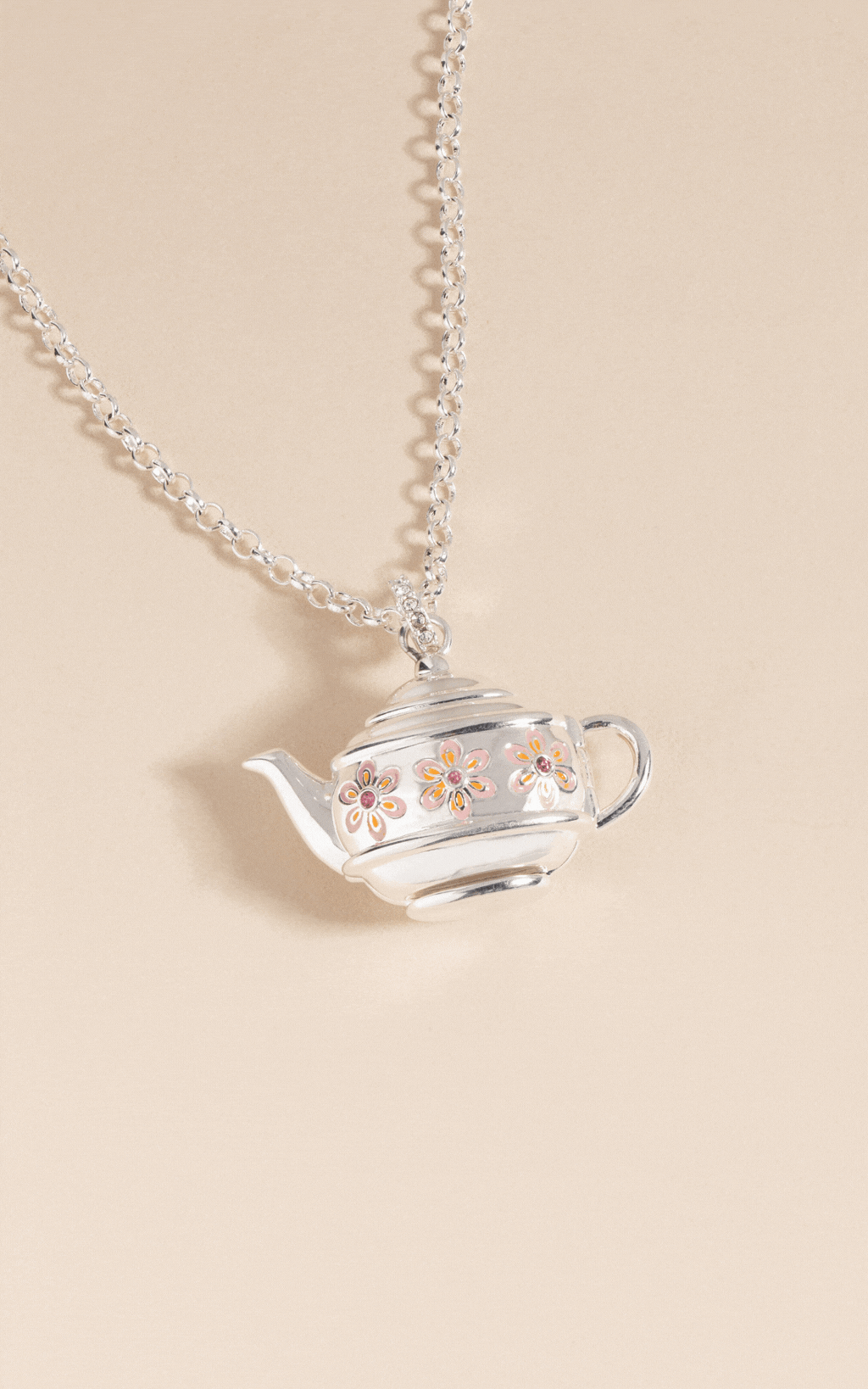 Alex and Ani Teapot Locket Necklace Pendant