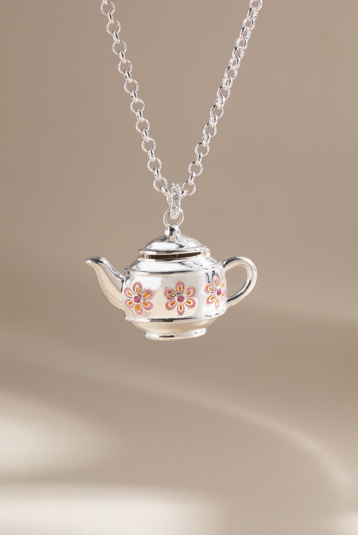 Alex and Ani Teapot Locket Necklace Pendant