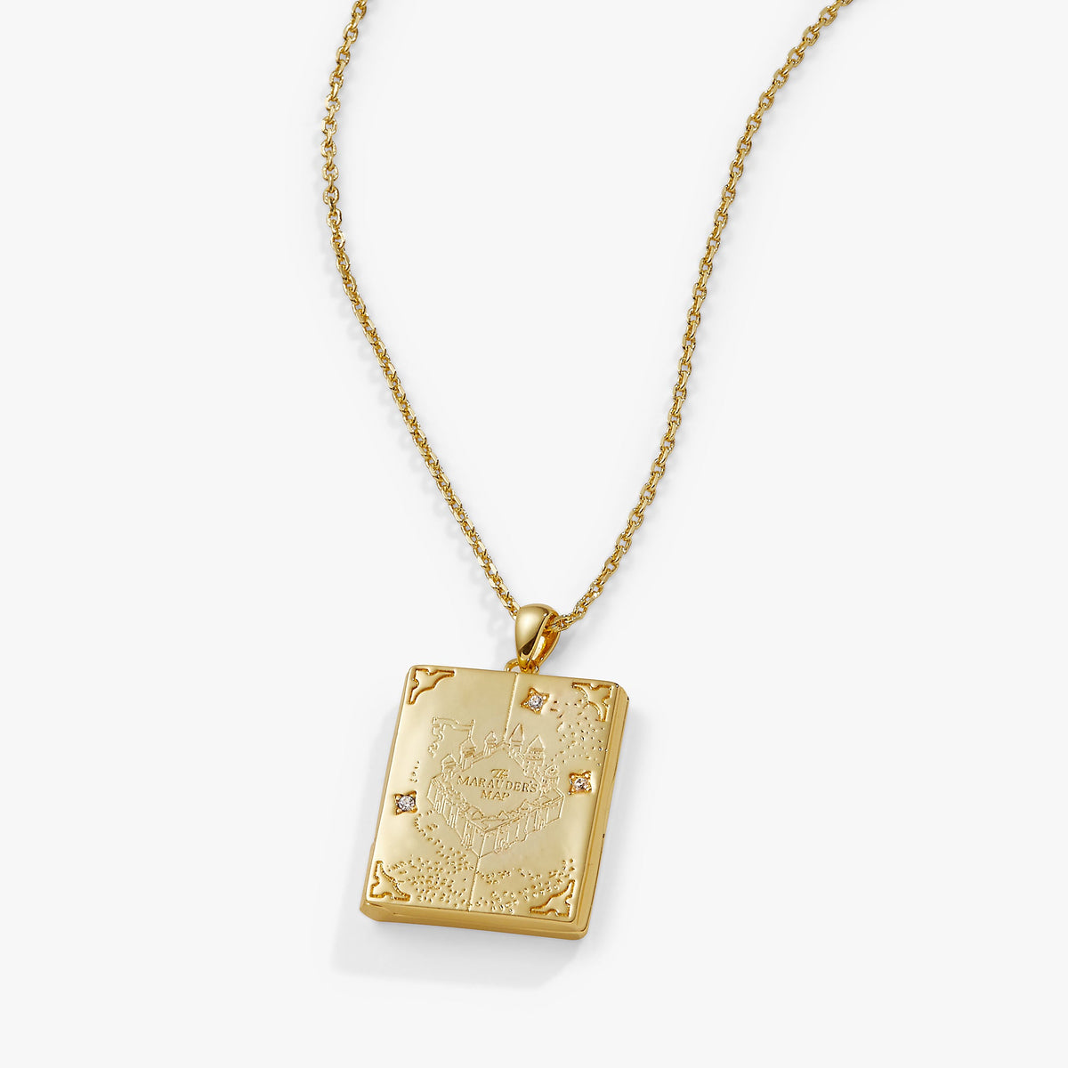 Alex and Ani Harry Potter™ Mischief Managed Locket Necklace