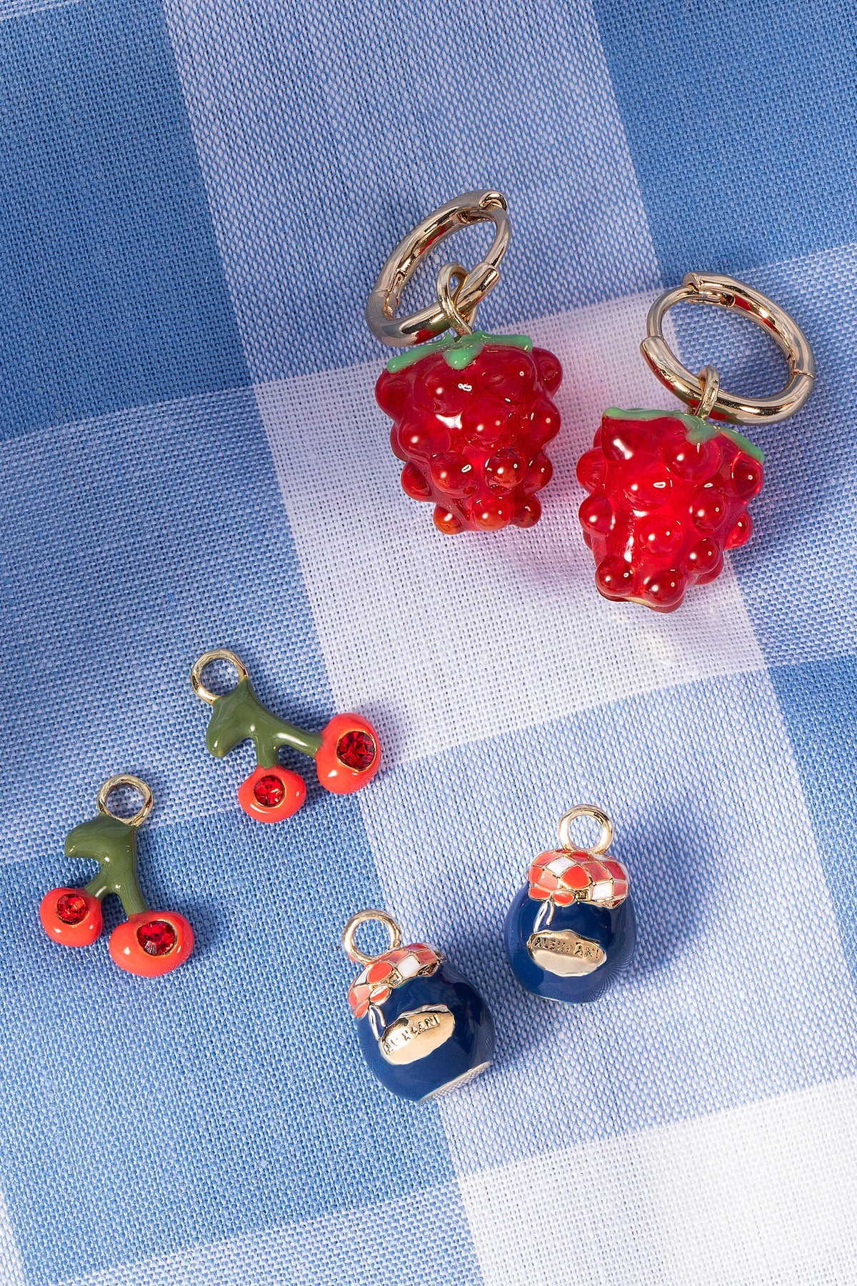 Alex and Ani Picnic Interchangeable Huggie Set