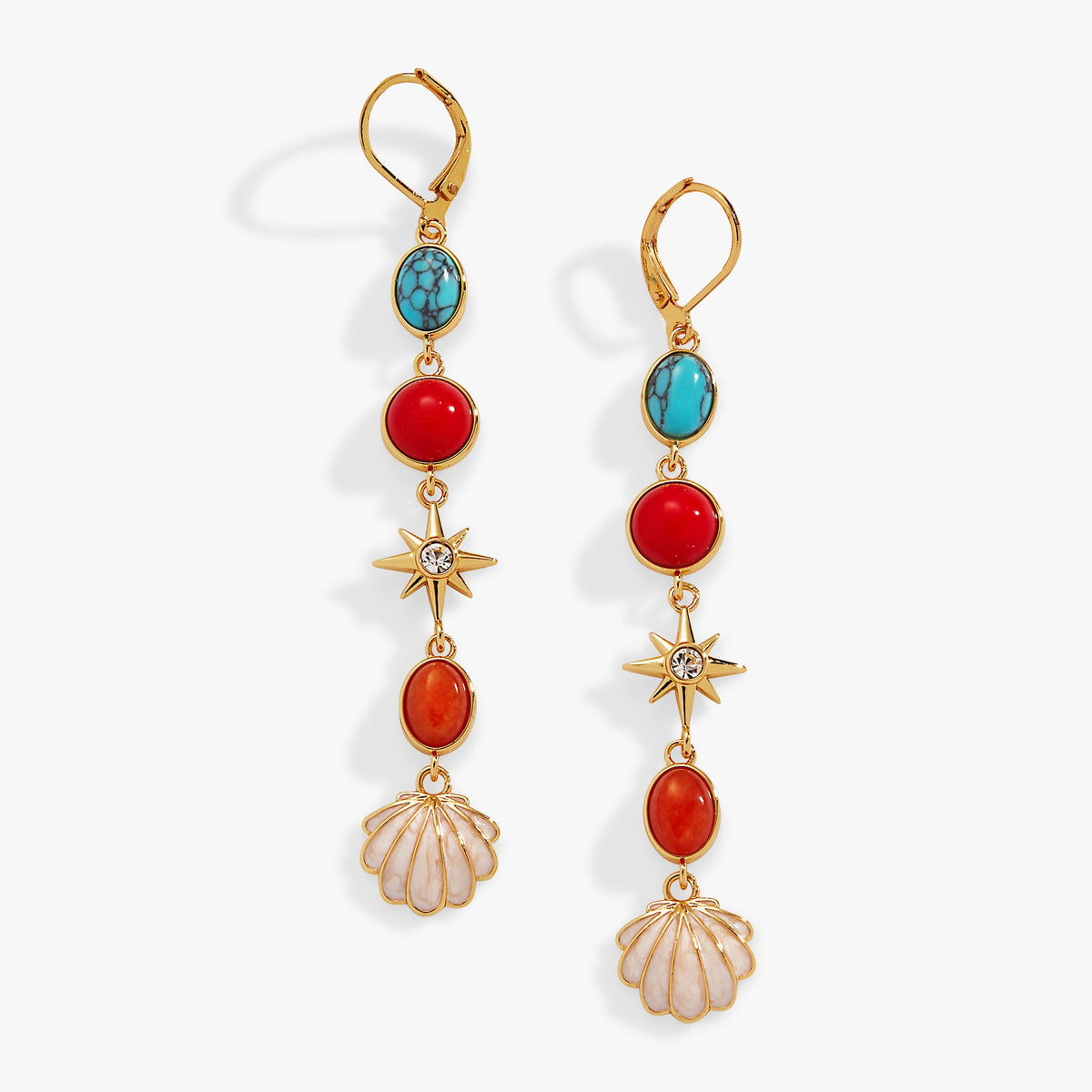 Alex and Ani Moonlight Beach Linear Earring