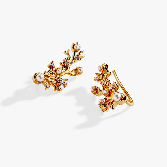 Alex and Ani Coral Ear Crawler