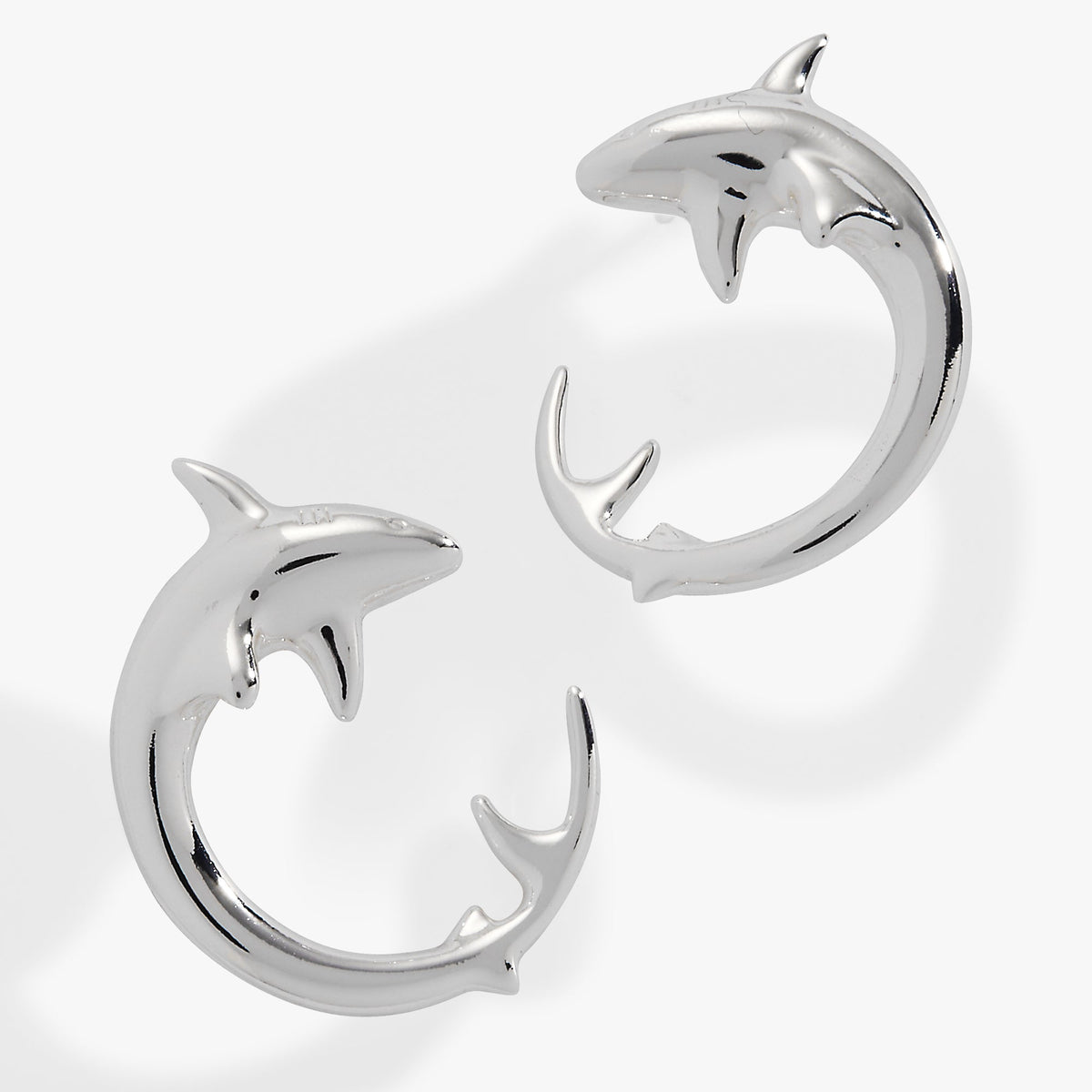Alex and Ani Shark Hoop Earring