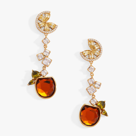 Alex and Ani Spritz O Clock Statement Earring