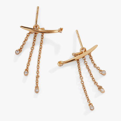 Alex and Ani Celestial Shooting Star Ear Jacket Earring