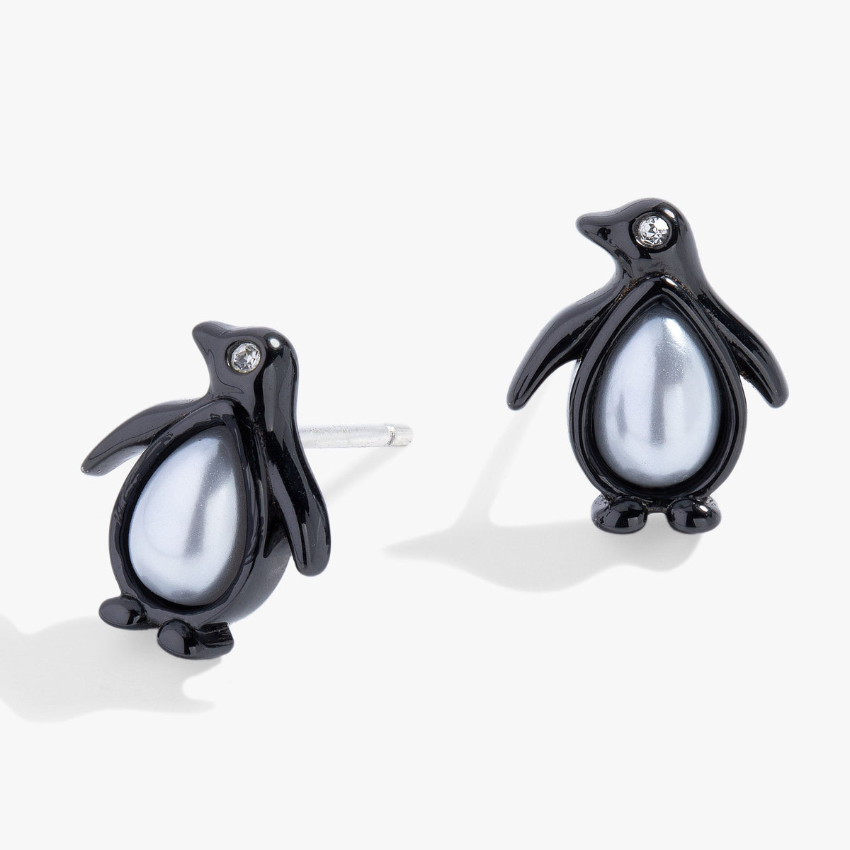 Alex and Ani Penguin Stud Earrings