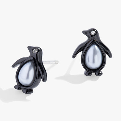 Alex and Ani Penguin Stud Earrings